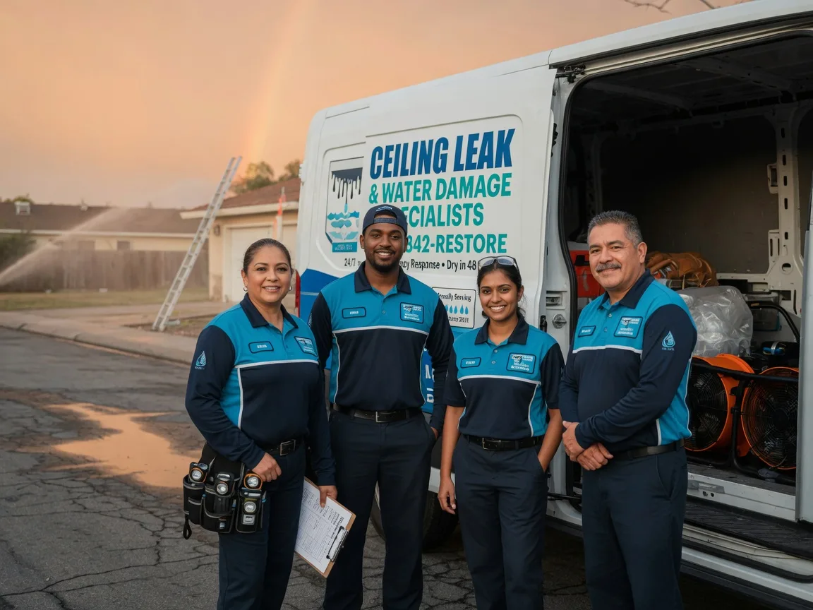 Ceiling Leak Cleanup company in Stow, NY